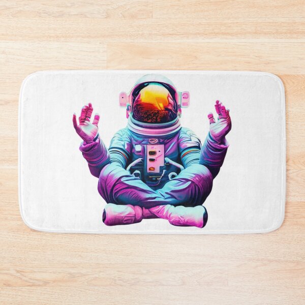 Item preview, Meditation Astronaut cyberpunk designed and sold by Finity Atelier.