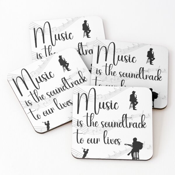 Item preview, Music is the Soundtrack to our lives designed and sold by EazyStyles.