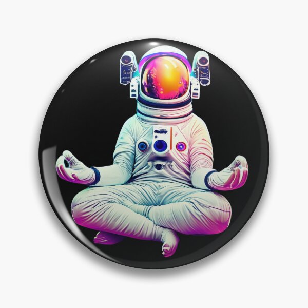 Item preview, Meditation Astronaut cyberpunk 2 designed and sold by Finity Atelier.