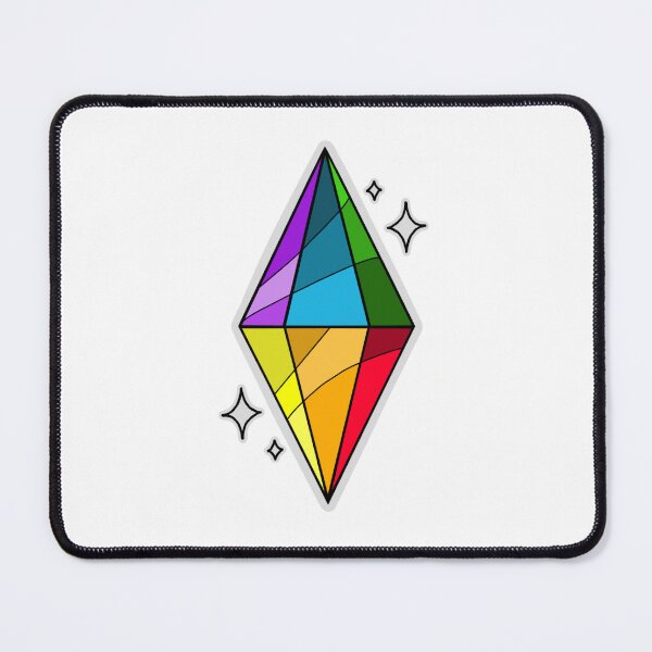 Item preview, pride plumbob  designed and sold by paint-1t-black.