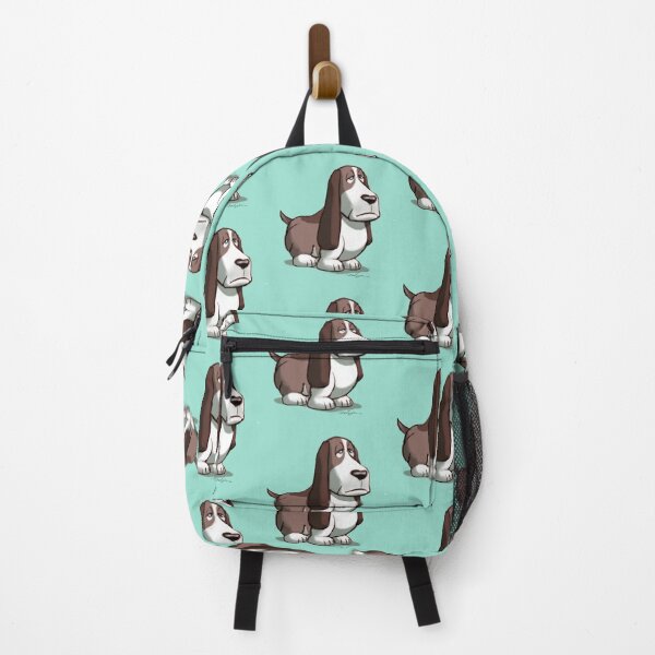 Item preview, Cartoon - Mr Bassett, Droopy Faced Bassett Hound designed and sold by AnsonsArtZoo.