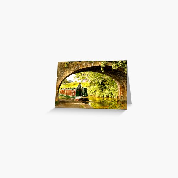 barge woman Greeting Card