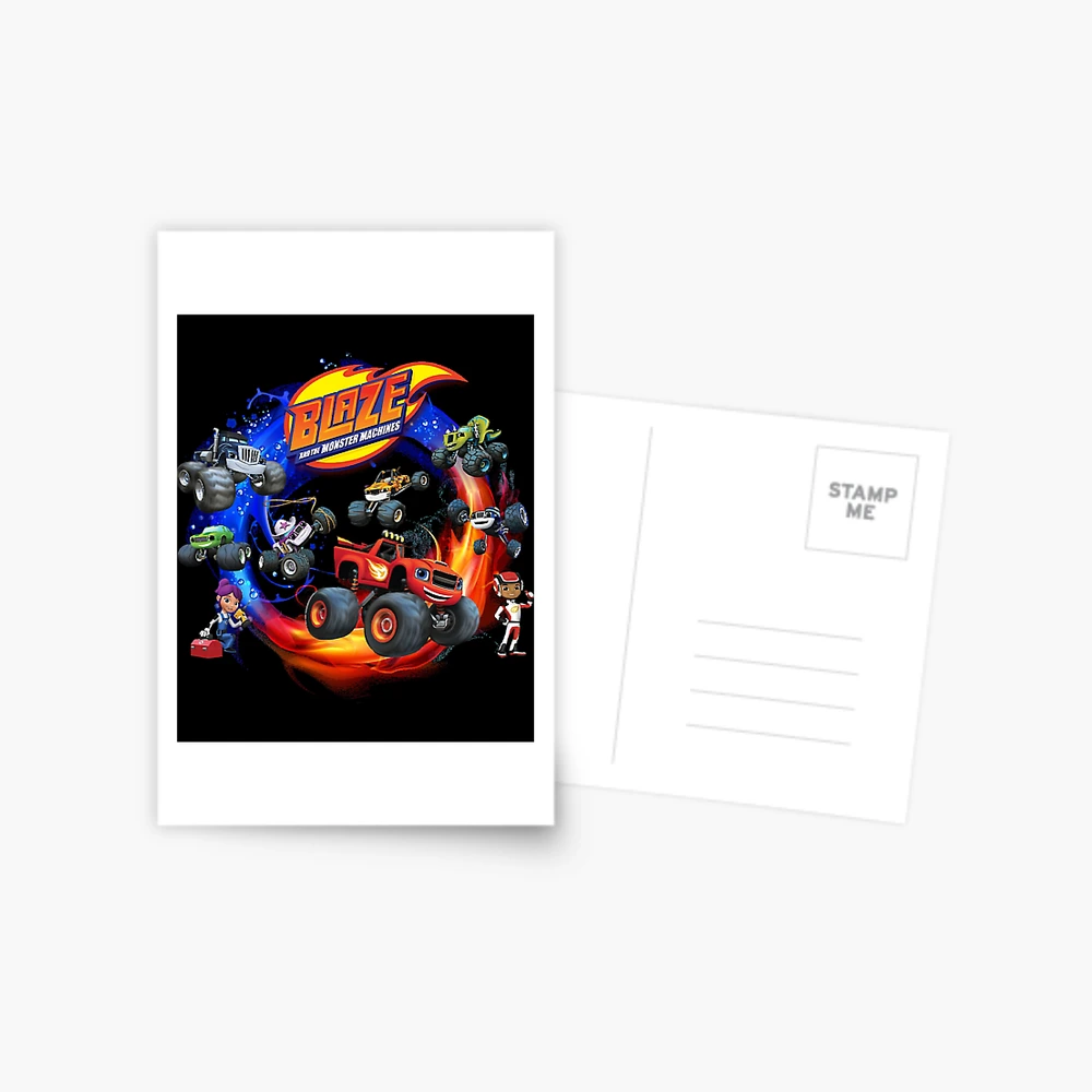 Blaze Thank you card