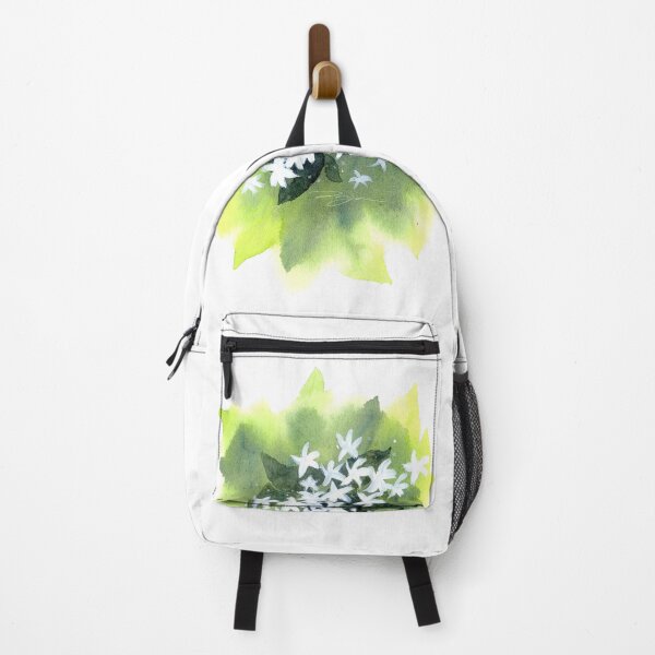 Item preview, white pentas lanceolata watercolor illustration designed and sold by zwke-art.