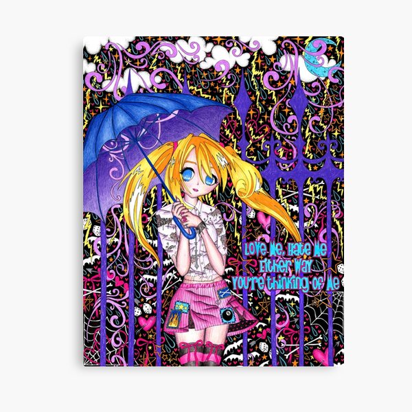 Rocket queen anime girl Art Board Print for Sale by RainbowChild80