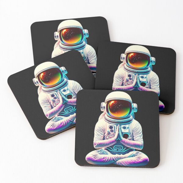 Item preview, Meditation Astronaut cyberpunk 3 designed and sold by Finity Atelier.