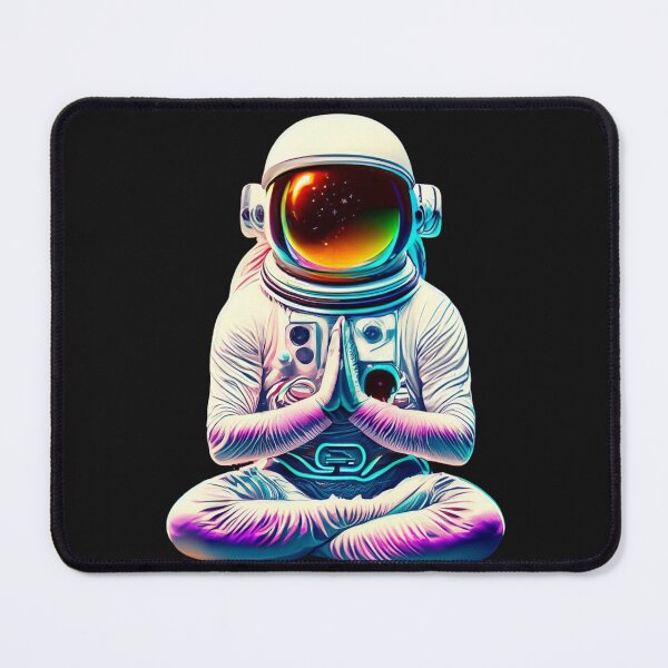 Item preview, Meditation Astronaut cyberpunk 3 designed and sold by Finity Atelier.