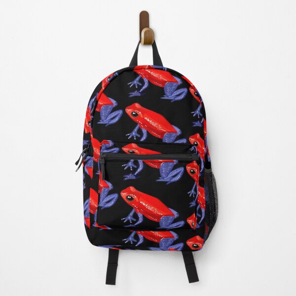 Item preview, S is for Strawberry Poison Dart Frog,Strawberry Poison Dart Frog Illustration – Bright Tropical Frog Art for Amphibian Enthusiasts designed and sold by PrettylittlepastelUk.
