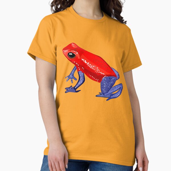 Item preview, S is for Strawberry Poison Dart Frog,Strawberry Poison Dart Frog Illustration – Bright Tropical Frog Art for Amphibian Enthusiasts designed and sold by PrettylittlepastelUk.