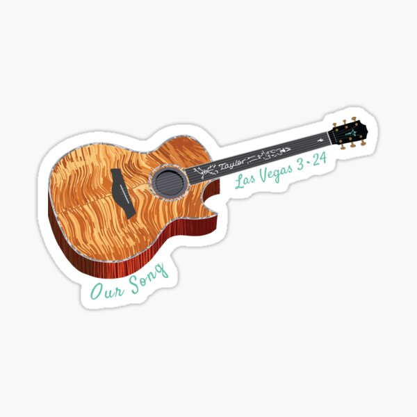 Taylor Swift Guitar Stickers