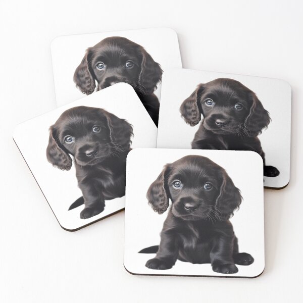 Item preview, Cocker Spaniel Puppy Cuteness Doggie Animal Sticker Collection 004 designed and sold by PlanetArchive.