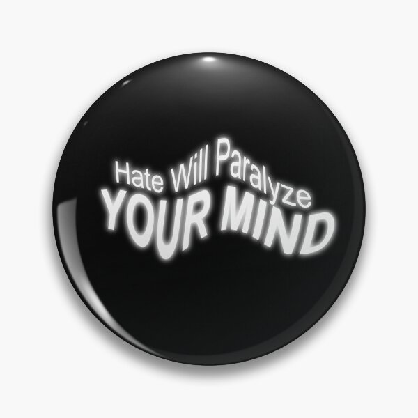 Item preview, Hate Will Paralyze Your Mind (no background) | JHOPE designed and sold by WarmlyArts.