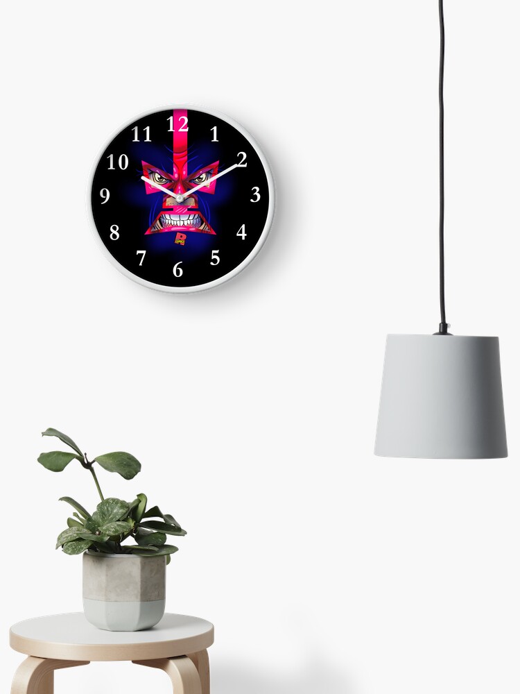 Thumbnail 2 of 4, Clock, Luchador Law designed and sold by RosalesComics.