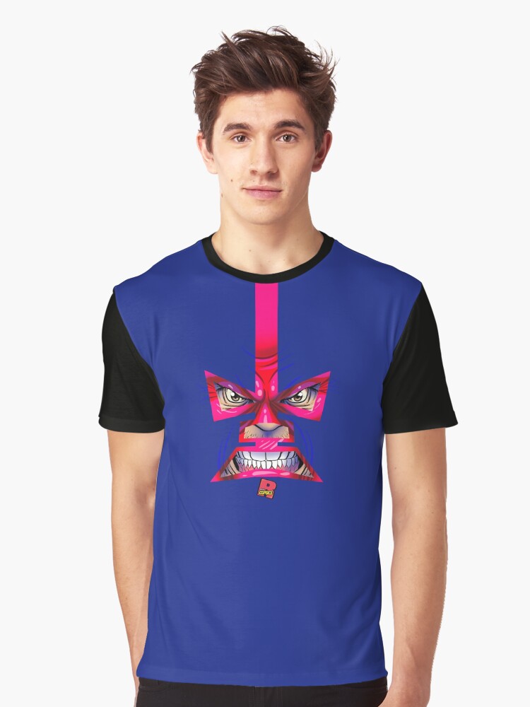 Thumbnail 1 of 5, Graphic T-Shirt, Luchador Law designed and sold by RosalesComics.