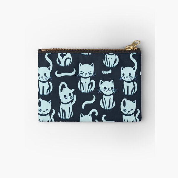 Item preview, Cute White Cats Pattern designed and sold by kn-clothing.