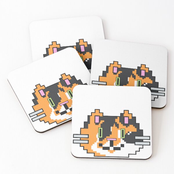 Item preview, ROAZEE - Pixel Art Cat designed and sold by Chris Jukes.