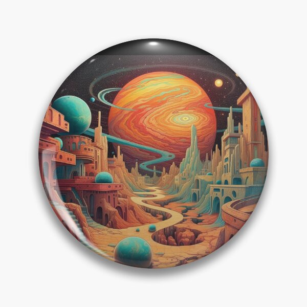 Item preview, Surreal space City designed and sold by Jaro90.
