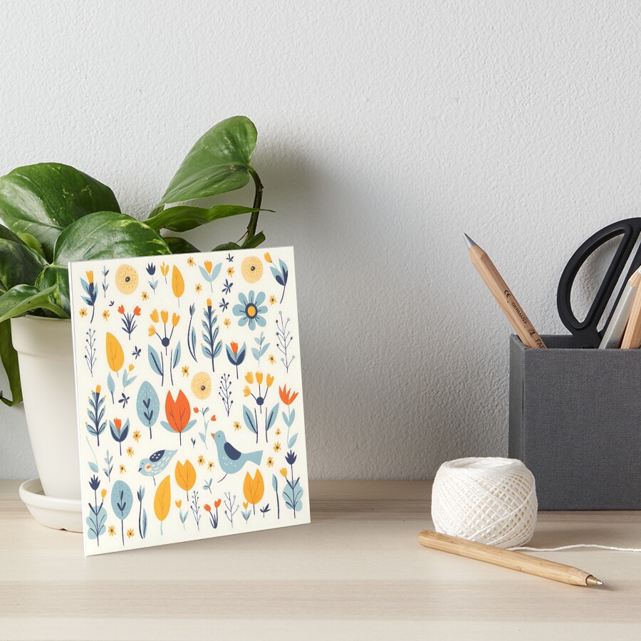 Item preview, Art Board Print designed and sold by StudioThink.