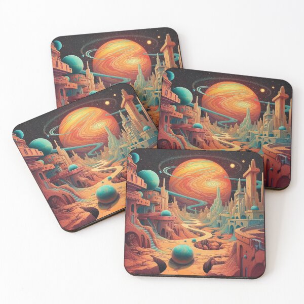 Item preview, Surreal space City designed and sold by Jaro90.