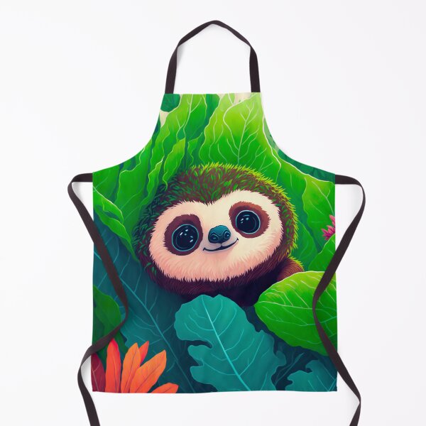 Item preview, Cute Baby Sloth In The Jungle designed and sold by Yoselin Moran.