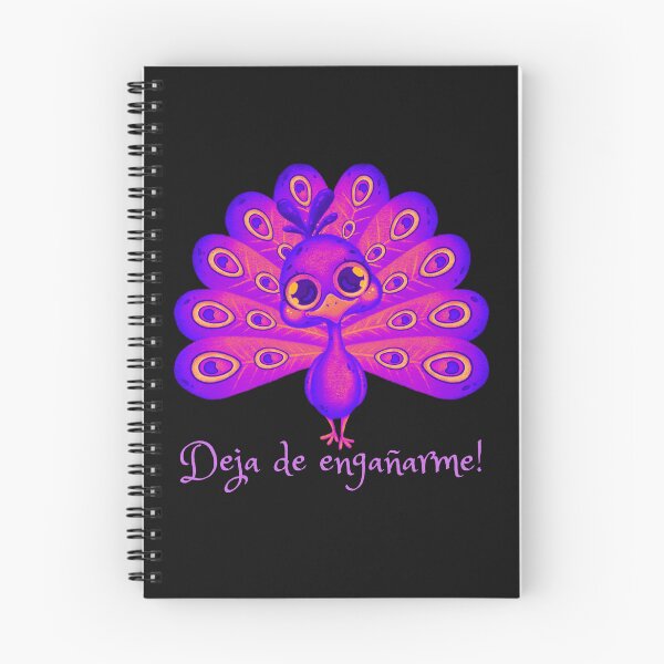 Item preview, Spanish Stop Peacocking Me! Purple-Cute humor apparel for everyone. Cute looking design for boyfriends, girlfriends, moms, dads, teachers, and any everyone in your life. Clean looking apparel. designed and sold by Hiremeamerica.