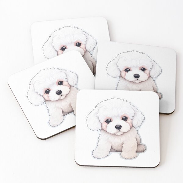 Item preview,  Snuggle Bichon Frise Doggie Animal Sticker Collection 001 designed and sold by PlanetArchive.