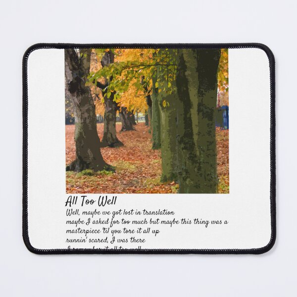 Item preview, All Too Well Red Taylor Swift Lyrics designed and sold by doria-photos.