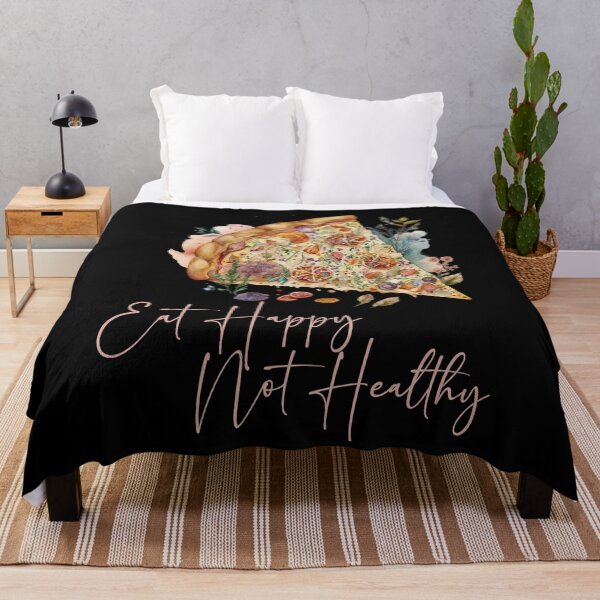 Item preview, Eat Happy Not Healthy designed and sold by Dominika Bednarska.