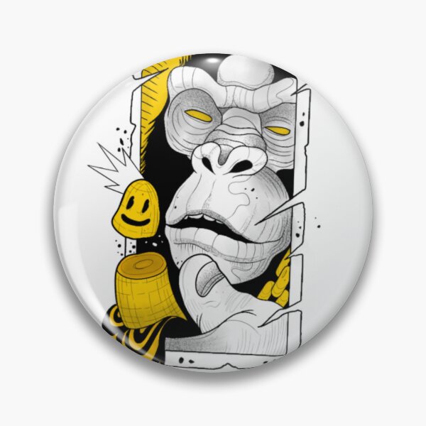 Item preview, monkey letter designed and sold by Irene Pérez.