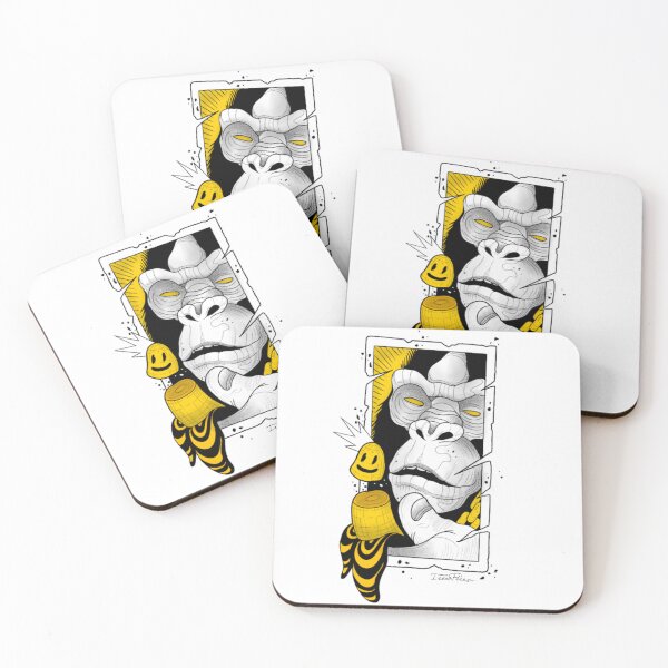 Item preview, monkey letter designed and sold by Irene Pérez.