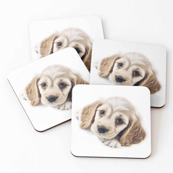 Item preview, Cocker Spaniel Puppy Cuteness Doggie Animal Sticker Collection 007 designed and sold by PlanetArchive.