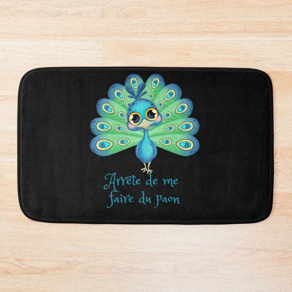 Item preview, French Stop Peacocking Me! Cute humor apparel for everyone. Cute looking design for boyfriends, girlfriends, moms, dads, teachers, and any everyone in your life. Clean looking apparel. designed and sold by Hiremeamerica.