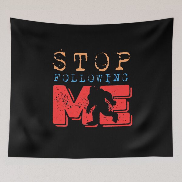 Item preview, Cool Funny Vintage Sunset Bigfoot - Stop Following Me designed and sold by laiwole.