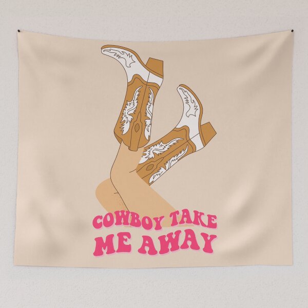 Item preview, Female legs in cowboy boots. Cowboy take me away. Cowgirl wears boots. designed and sold by CoCoArt-Ua.