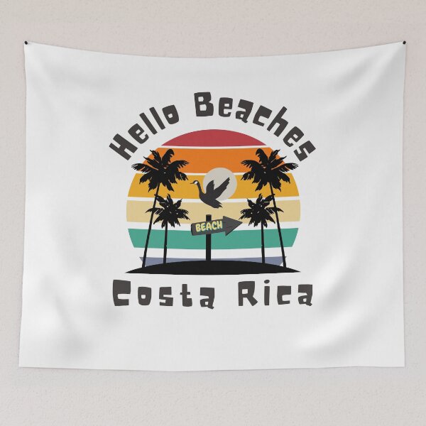 Item preview, Hello Beaches Costa Rica designed and sold by GenXYZstuff.