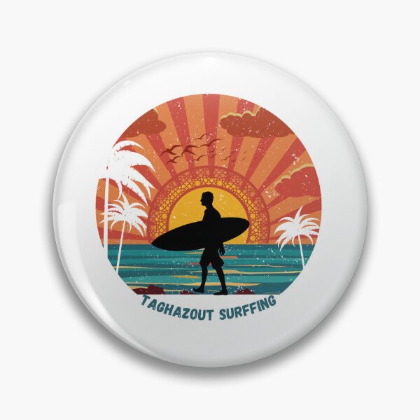 Item preview, taghazout surffing surf lover beach summer surfer sea ocean designed and sold by DESIGNIRIS.