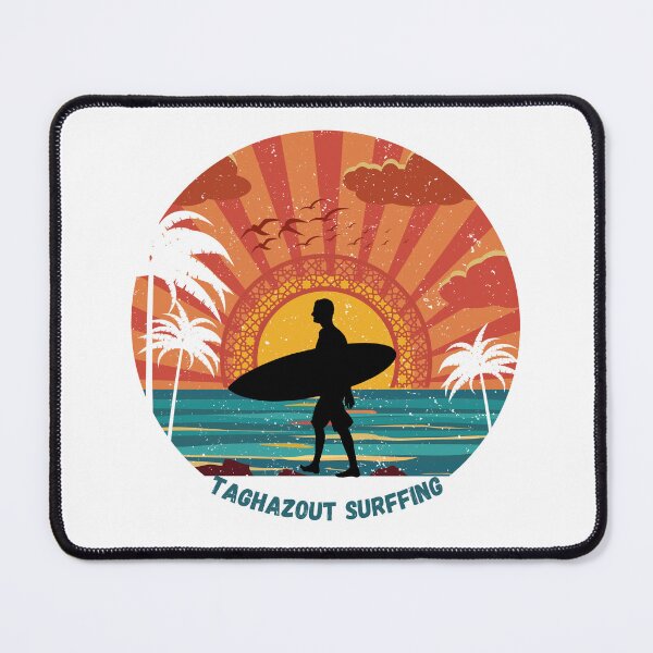 Item preview, taghazout surffing surf lover beach summer surfer sea ocean designed and sold by DESIGNIRIS.