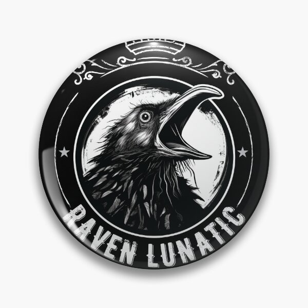 Item preview, Raven Lunatic - Quoth the Raven Poe designed and sold by HaggisVitae.