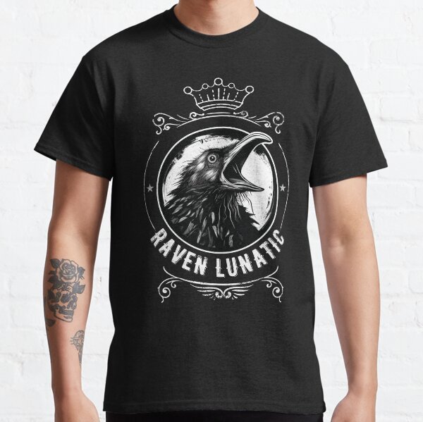Item preview, Raven Lunatic - Quoth the Raven Poe designed and sold by HaggisVitae.