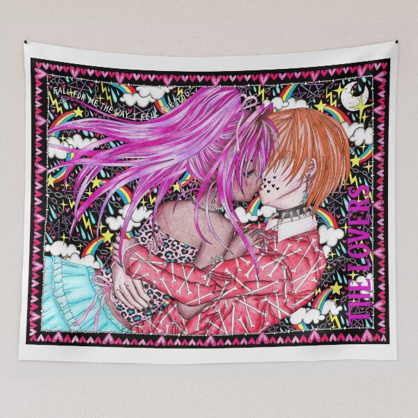 Item preview, The Anime Lovers XOXO designed and sold by AnimeGirlsIRL.
