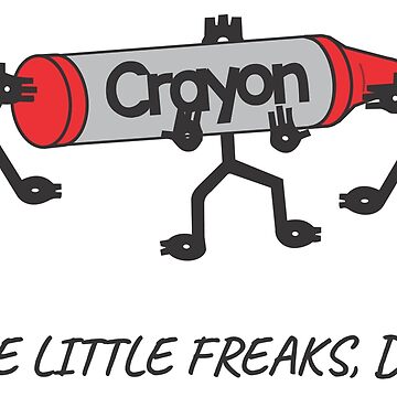 Artwork thumbnail, 3 Freaks With a Red Crayon by 3FreaksWith