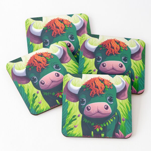 Item preview, Cute Baby Bull In The Jungle designed and sold by Yoselin Moran.