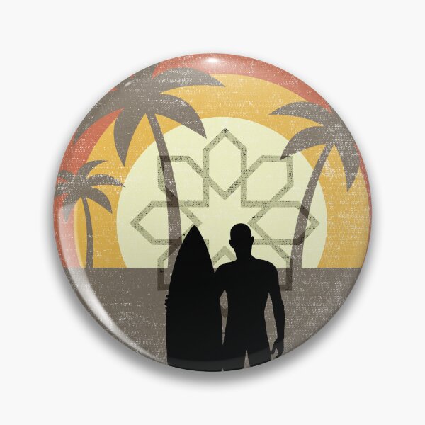 Item preview, taghazout surfing retro vintage holiday sunset designed and sold by DESIGNIRIS.
