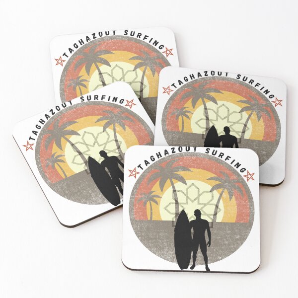 Item preview, taghazout surfing retro vintage holiday sunset designed and sold by DESIGNIRIS.