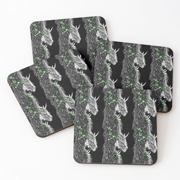 Item preview, black and white with a splash of colour, scary monster digital pattern designed and sold by LorrieBee.