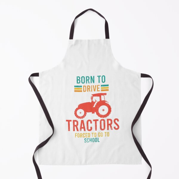 Item preview, Born To Drive Tractors Forced To Go To School designed and sold by DasaiArt.