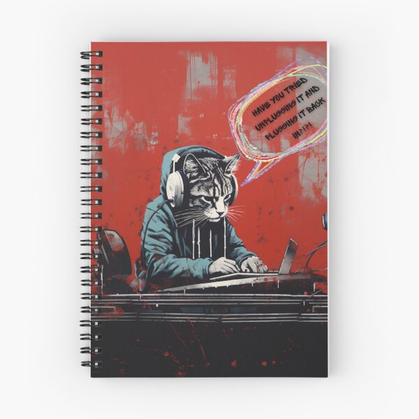 Item preview, Customer Service Cat Print Work From Home Funny Meme Graffiti Art designed and sold by NewOtaku64.