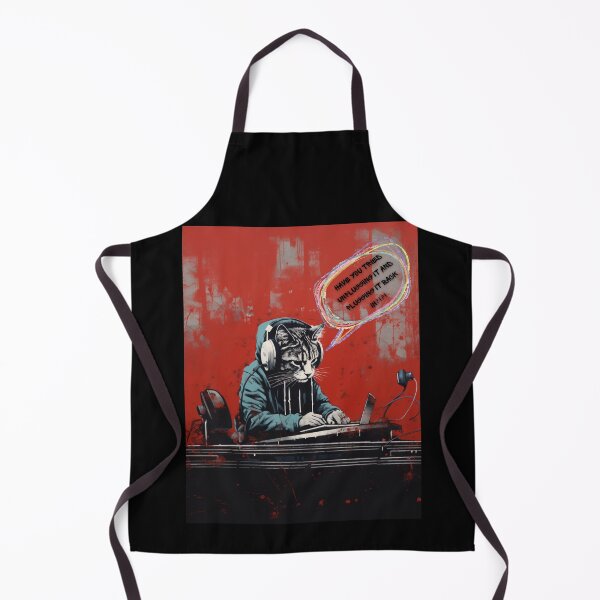 Item preview, Customer Service Cat Print Work From Home Funny Meme Graffiti Art designed and sold by NewOtaku64.