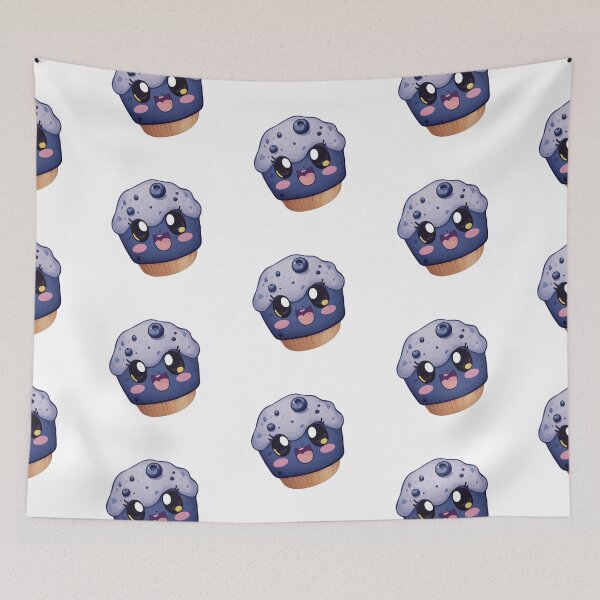 Item preview, Blueberry Muffin Snacks and Food Sticker Collection 003 designed and sold by PlanetArchive.