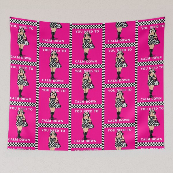 Item preview, You Need To Calm Down Lover Taylor Pink designed and sold by mariahmoniquedesign.